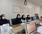 نشست اعضا کمیته بحران و بلایای طبیعی و حفاظت فنی در بیمارستان حضرت ولی عصر(عج) شهرستان اقلید.