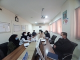 جلسه کمیته کنترل عفونت در بیمارستان حضرت ولی عصر(عج) شهرستان اقلید