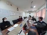 جلسه کمیته کاهش تصدی گری دولت در بیمارستان حضرت ولی عصر(عج) شهرستان اقلید