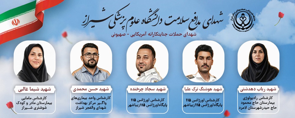 شهدای سلامت جنگ رمضان 